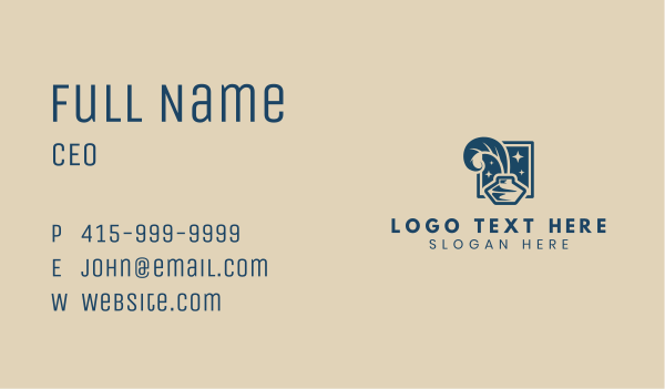 Quill Ink Writer Business Card Design Image Preview