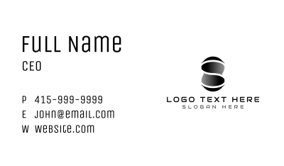 Brand Agency Business Letter S Business Card Image Preview