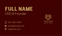 Coffee Shop Letter Business Card Image Preview