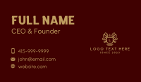 Coffee Shop Letter Business Card Image Preview