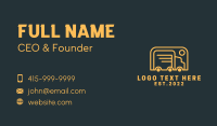 Auto Trucking Company  Business Card Preview