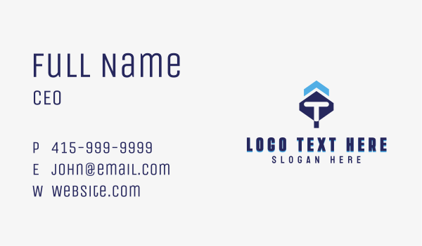 Logistics Business Letter T Business Card Design Image Preview