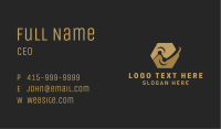 Financial Statistics Firm Business Card Image Preview