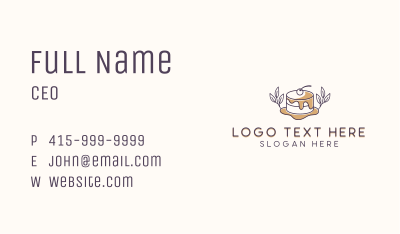 Sweet Cake Baking Business Card Image Preview