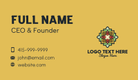 Floral Lantern Decoration Business Card Preview