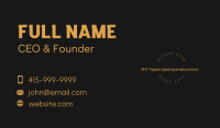 Classy Signature Badge Business Card Image Preview