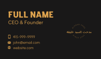 Classy Signature Badge Business Card Image Preview