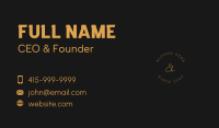 Classy Signature Badge Business Card Image Preview