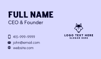 Alpha Wolf Gaming Team Business Card Preview