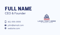 American House Realtor Business Card Design