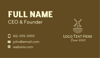 Rustic Farm Windmill Business Card Image Preview