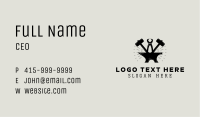 Blacksmith Anvil Tools Business Card Image Preview