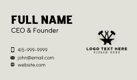 Blacksmith Anvil Tools Business Card Image Preview