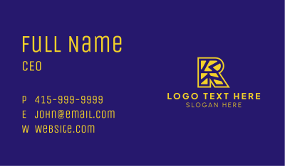 Puzzle Shape Business Business Card Image Preview