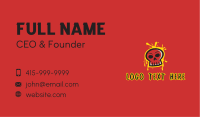 Skull Graffiti Art Business Card Design