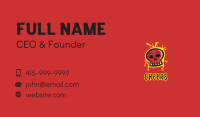 Skull Graffiti Art Business Card Design