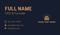 Pentagon Travel Mountain Business Card Design