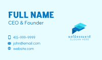 Tech Programming Letter F  Business Card Image Preview