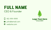 Forest Leaf Park Business Card Design