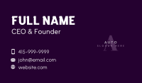 Business Brand Lettermark Business Card Image Preview