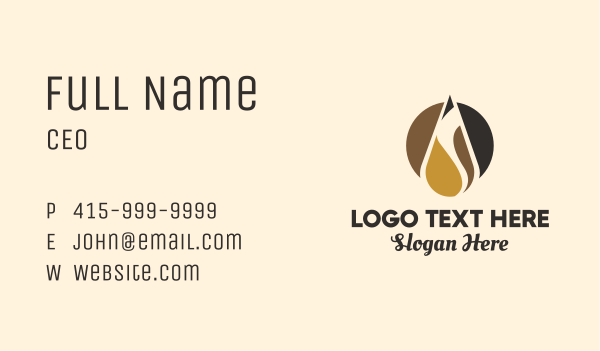 Healing Oil Extract Business Card Design Image Preview