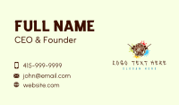 Paintball Mask Shooting Business Card Preview