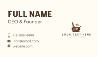 Whisk Bakery Pot Business Card Design