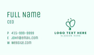 Medical Doctor Stethoscope Business Card Image Preview