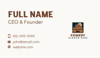 Ancient Structure Landmark Business Card Image Preview
