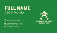 Green Frog House Business Card Image Preview