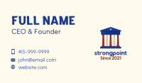 American Government Building Business Card Image Preview
