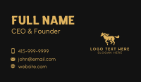 Elegant Horse Stallion Business Card Preview