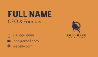 Bird Feathers Circle  Business Card Image Preview