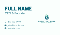 Environmental Wellness Planting Business Card Design