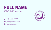 Sleeping Baby Nursery Business Card Image Preview