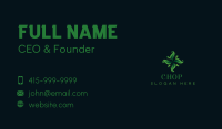  Natural Eco Leaves Business Card Image Preview