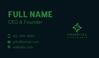  Natural Eco Leaves Business Card Image Preview