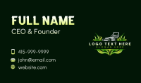 Lawn Care Mower Business Card Image Preview