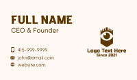 Turret Eye Tower  Business Card Design