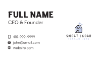 Kindergarten Pencil House Business Card Image Preview