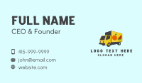 Fresh Fruit Truck Business Card Design