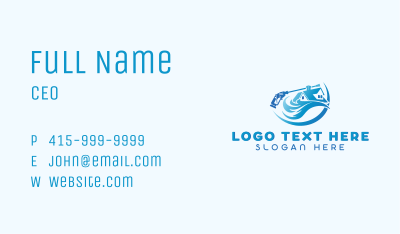 House Wash Cleaning Business Card Image Preview