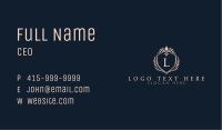 Royal Shield Crest Business Card Image Preview