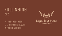 Winged Drawer Furniture Business Card Image Preview