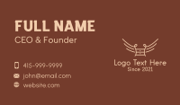 Winged Drawer Furniture Business Card Image Preview