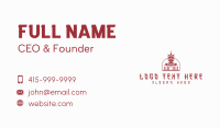 Chinese Temple Pagoda Business Card Image Preview