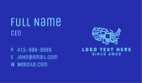 American Cyber Tech Company Business Card Image Preview