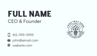 Landscaping Plant Shovel Business Card Image Preview