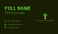 Nature Tree Key Business Card Design