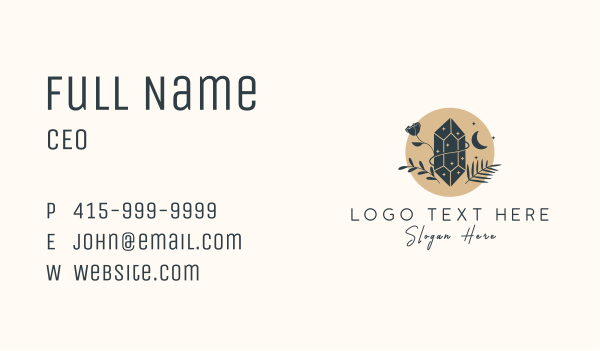 Cosmic Precios Gem Business Card Design Image Preview